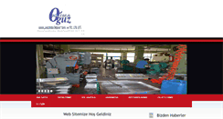 Desktop Screenshot of oguzklima.com